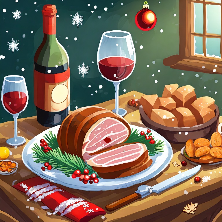 Julskinka, julmust och traditioner